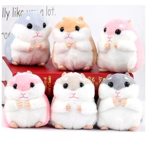 1 adet Hamster Peluş Anahtarlık çanta hediyelik aksesuar 
