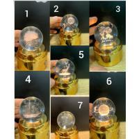 1 adet lüx 3D temalı cam küre üç mod şarjlı müziklı ışıklı hediyelik cam küre gece lambalı