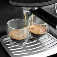 4’lü Set Espresso Bardağı 250 ml Kahve Bardağı Çift Cidarlı Bardak ısıya dayanıklı