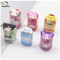 4adet Sanrio Kawaii Kuromi Cinnamoroll My Melody Figürlü Mini Silgiler Okul Öncesi Sevimli Hediyelik