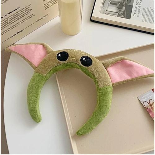 Baby Yoda Peluş Taç Saç Aksesuarı Baby Yoda Saç Bandı