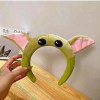 Baby Yoda Peluş Taç Saç Aksesuarı Baby Yoda Saç Bandı