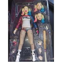Harley Quinn anime action figür 3 kafalı 13 cm sevimli kaliteli hediyelik figür