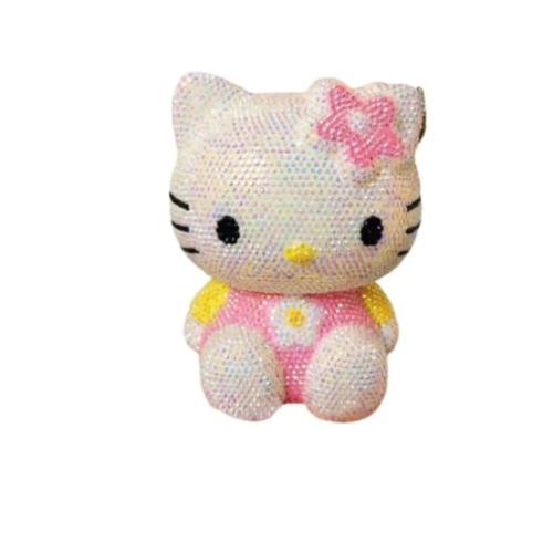Hello kitty DİY kendin yap elmas mozaik yapıştırma 3D figür kumbara hobi