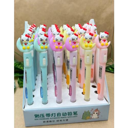 hello kitty ışıklı uçlu kalem 0.7 uçlu kalemler ışıklı okul öncesi sevimli hediyelik kalemler