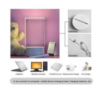 Işıklı Led Lüx Çizim Panosu Kalem Hediyeli Sevimli Hediyelik Gece Lambalı Not Pano Usb Aç Kapa