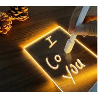 Işıklı Led Lüx Çizim Panosu Kalem Hediyeli Sevimli Hediyelik Gece Lambalı Not Pano Usb Aç Kapa