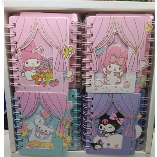 kuromi mini defter üç boyutlu işlemeli not defteri sevimli hediyelik defter 1adet