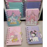 kuromi mini defter üç boyutlu işlemeli not defteri sevimli hediyelik defter 1adet