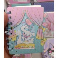 kuromi mini defter üç boyutlu işlemeli not defteri sevimli hediyelik defter 1adet