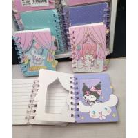 kuromi mini defter üç boyutlu işlemeli not defteri sevimli hediyelik defter 1adet