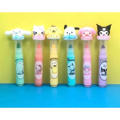 Kuromi Sanrio Fosforlu Kalemler 1 Adet