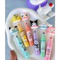 Kuromi Sanrio Fosforlu Kalemler 1 Adet