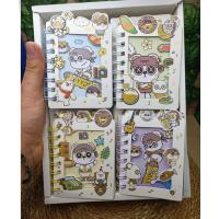 mini  hayvan figürlü defter 3D işlemeli sevimli hediyelik 1adet