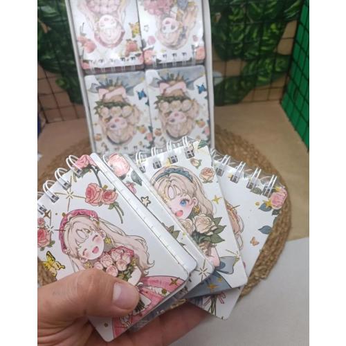 mini çiçekçi kız cinnamorol figürlü defter 3D işlemeli sevimli hediyelik 1adet