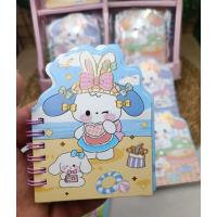 mini çiçekçi kız cinnamorol galaksi meyve sepetli figürlü defter 3D işlemeli sevimli hediyelik 1adet