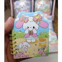 Mini Cinnamorol renkli sayfalı Figürlü Defter 3d Işlemeli Sevimli Hediyelik 1adet