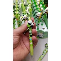 panda 3D figürlü tükenmez kalemler rengarenk kalemler okul öncesi öğrenci hediyesi 1adet