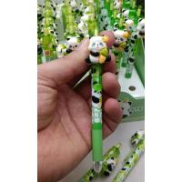 panda 3D figürlü tükenmez kalemler rengarenk kalemler okul öncesi öğrenci hediyesi 1adet