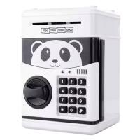 Panda Kasa Şeklinde Elektronik Şifreli Atm Kasa Kumbara müzikli kağıt para madeni para kumbarası