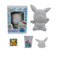 Pikachu pokemon DİY kendin yap elmas mozaik yapıştırma işlemeli 3D figürlü kumbara hediyelik hobi