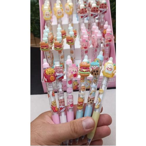 sanrio 3D figürlü rengarenk tükenmez silinebilir mürekkep silgili kalemler okul öncesi hediyelik 1ad