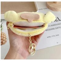 sanrio cinnamarol kuromi karikatür cüzdanlı peluş anahtarlık hediyelik 1 adet