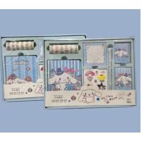Sanrio Cinnamorol Lüx Hediyelik Kırtasiye Seti Defter Kalem Sticker Bloknot