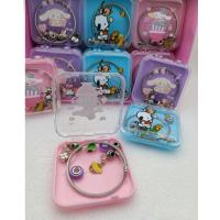 Sanrio cinnamoroll DİY charm kendin yap pandra Çelik bileklik sevimli figürlü hediyelk