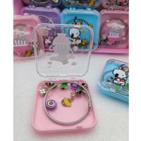Sanrio cinnamoroll DİY charm kendin yap pandra Çelik bileklik sevimli figürlü hediyelk