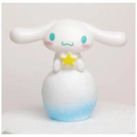 Sanrio Cinnamoroll Figür Ay Gece Lambası Başucu Mini Pilli Ay Lamba Masaüstü Figür Hediyelik
