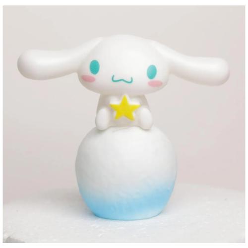 Sanrio Cinnamoroll Figür Ay Gece Lambası Başucu Mini Pilli Ay Lamba Masaüstü Figür Hediyelik