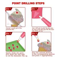 Sanrio Diy 5D elmas mozaik kendin yap anahtarlık seti 15 adet figür elmas mozaik hediyelik hobi