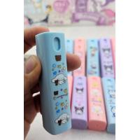 Sanrio doldurulabilir 11 ml kapaklı lüx sprey parfüm kolanya şişesi renk seçenekli 1adet
