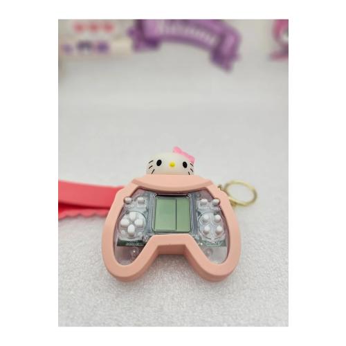 sanrio hello kitty figürlü sevimli tetris oyunlu anahtarlık oyuncak tetris oyunları