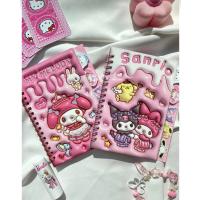 Sanrio Karakterleri Kitty Kuromi my melody cinnamoroll Sticker Defteri 1 adet