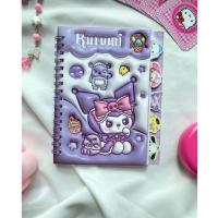 Sanrio Karakterleri Kitty Kuromi my melody cinnamoroll Sticker Defteri 1 adet