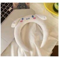 Sanrio Kawai cinnamoroll Karakterli Peluş Taç Sevimli 3d Işlemeli Hediyelik Cinnamorol