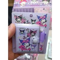 Sanrio Kawai Kalemli Minik Defter Kromi My Melodi Cinnamorol Minik Kalemli Set Hediyelik 1adet