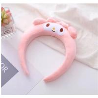 Sanrio Kawai my melody Karakterli Peluş Taç Sevimli 3d Işlemeli Hediyelik My Melody sevimli hediyelik