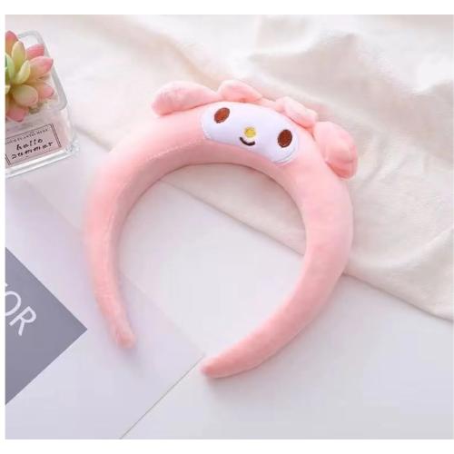 Sanrio Kawai my melody Karakterli Peluş Taç Sevimli 3d Işlemeli Hediyelik My Melody sevimli hediyelik