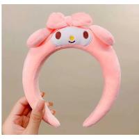 Sanrio Kawai my melody Karakterli Peluş Taç Sevimli 3d Işlemeli Hediyelik My Melody sevimli hediyelik