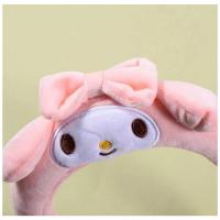Sanrio Kawai my melody Karakterli Peluş Taç Sevimli 3d Işlemeli Hediyelik My Melody sevimli hediyelik