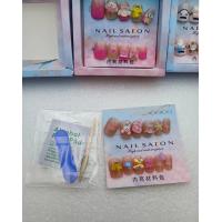 Sanrio kawaii 3D figürlü takma tırnak 12'li takma tırnak seti özel seri kutulu hediyelik setler 1set