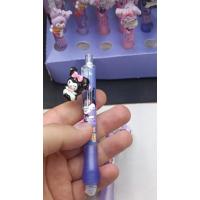 sanrio kawaii 3D kuromi dönen figürlü tükenmez jel kalemler rengarenk sevimli hediyelik kalemler 1ad
