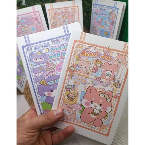 sanrio kawaii anime baskılı ve diğer figür baskılı rengarenk defterler renkli sayfalar hediyelik 1ad
