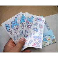 sanrio kawaii dört sayfa çıkartmalı sticker tükenmez kalem ve spatula sevimli okul öncesi hediyelik