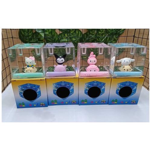 sanrio kawaii figürlü içi sulu renkli masa üstü kalemlik en özel sevgili öğretmen hediyesi 1adet