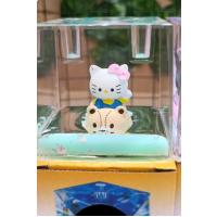 sanrio kawaii figürlü içi sulu renkli masa üstü kalemlik en özel sevgili öğretmen hediyesi 1adet