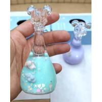 sanrio kawaii içi sulu iksir cinnamoroll camlı sulu figürlü masa üstü öğretmen sevgili hediyesi